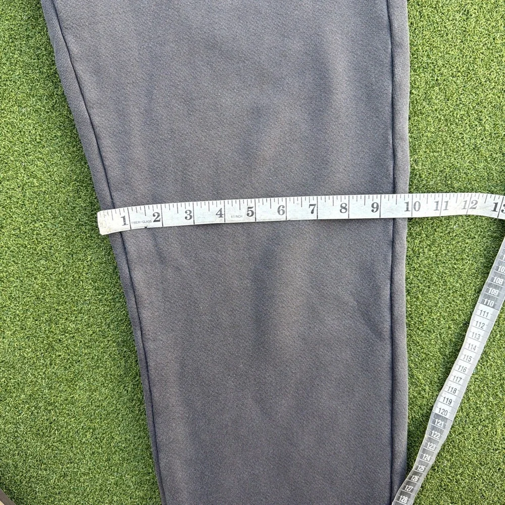 Les Tien Gray Classic Sweatpants Men Small Heavyweight Fleece Cotton USA Made